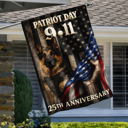 SP-01 9/11 Remembrance Patriot Day K9 Memorial Flag