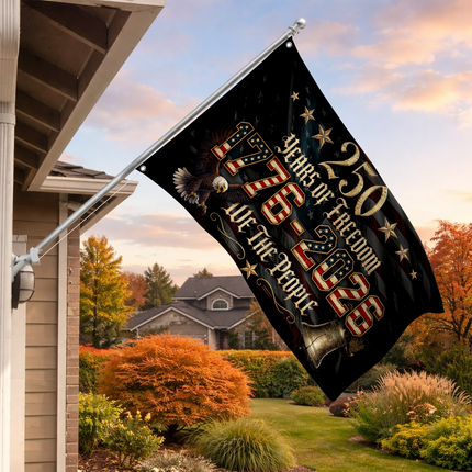 SP-01 250 Years of Freedom 1776–2026 American Grommet Flag