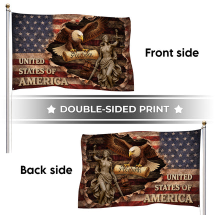 SP-01 Veterans Day Flag Military Honor Service Member Appreciation