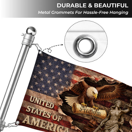 SP-01 Veterans Day Flag Military Honor Service Member Appreciation