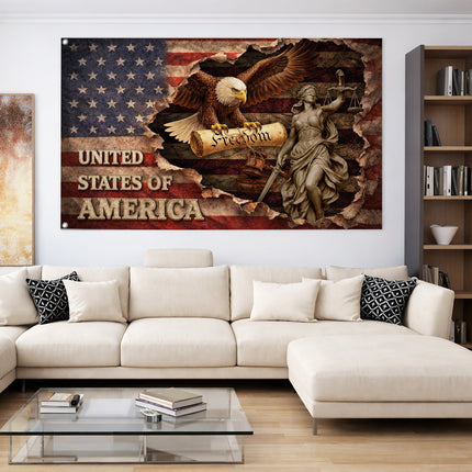 SP-01 Veterans Day Flag Military Honor Service Member Appreciation
