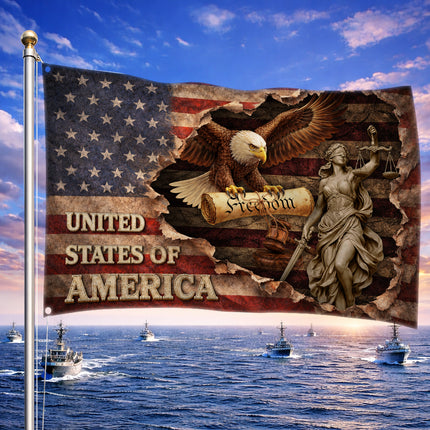 SP-01 Veterans Day Flag Military Honor Service Member Appreciation