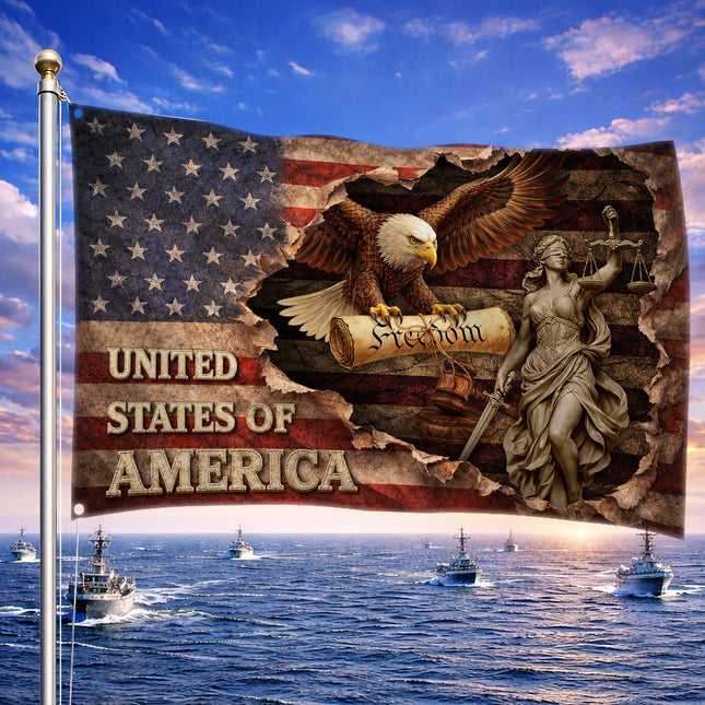SP-01 Veterans Day Flag Military Honor Service Member Appreciation
