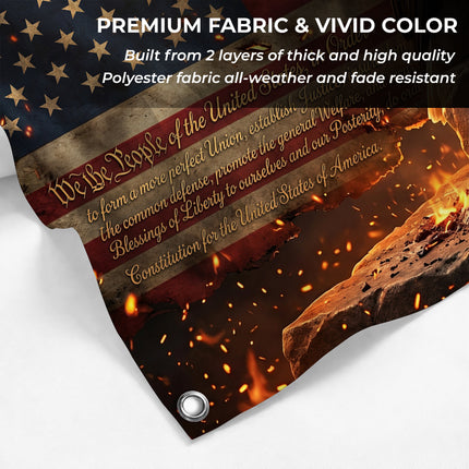 SP-01 USA Patriotic Outdoor Flag Honor Courage Sacrifice Memorial Service