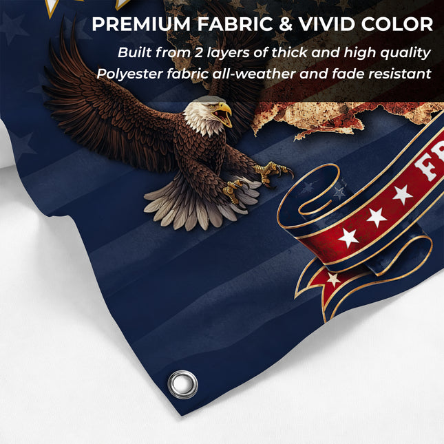 SP-01 American Faith Flag Religious Freedom Patriotic Community Festival