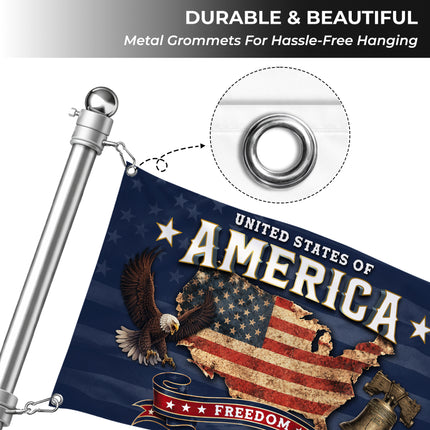 SP-01 American Faith Flag Religious Freedom Patriotic Community Festival
