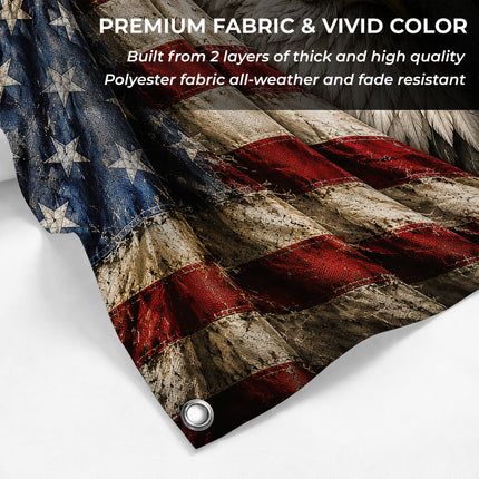 SP-01 Stand for the Flag Christian American Grommet Flag