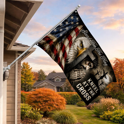 SP-01 Stand for the Flag Christian American Grommet Flag