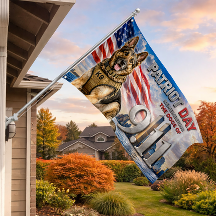 25th Anniversary Patriot Day Remembering the Dogs of 9 11 Grommet Flag