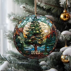 Christmas Tree 2023 Ceramic Ornament