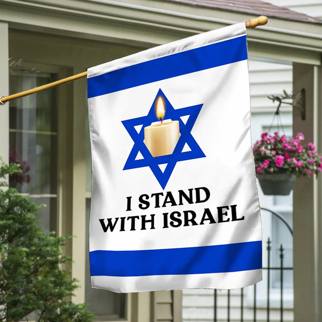I Stand With Israel Flag - Charming Present