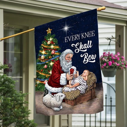 Every Knee Shall Bow Flag - Charming Present