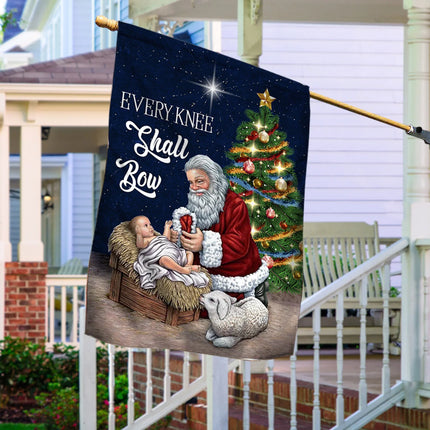 Every Knee Shall Bow Flag - Charming Present