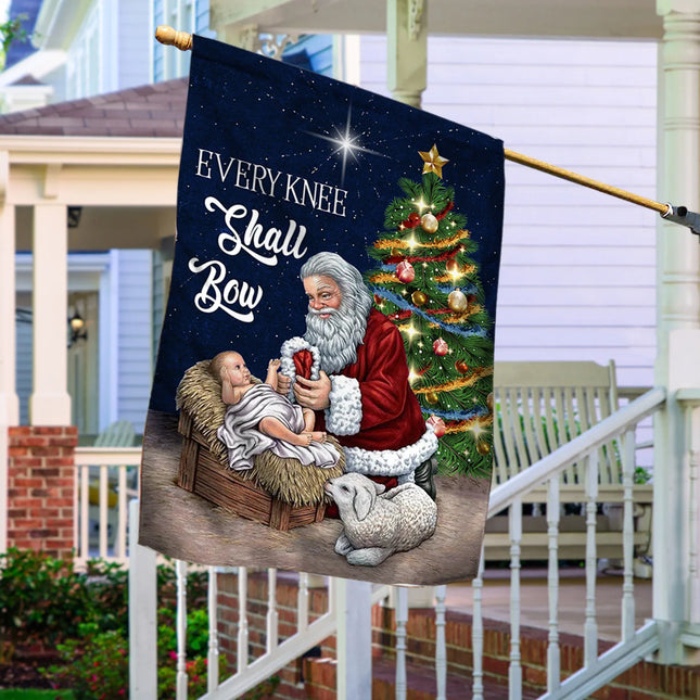 Every Knee Shall Bow Flag - Charming Present