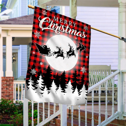 Merry Christmas Flag - Christmas Holiday Decoration - Charming Present