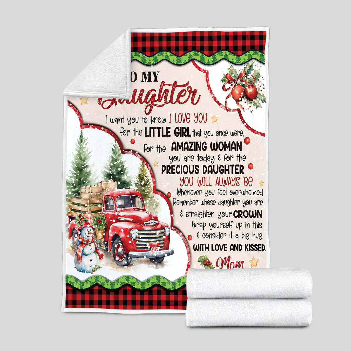 To My Daughter - I Want You To Know I LOVE YOU Quilt Blanket - Gift For Daughter