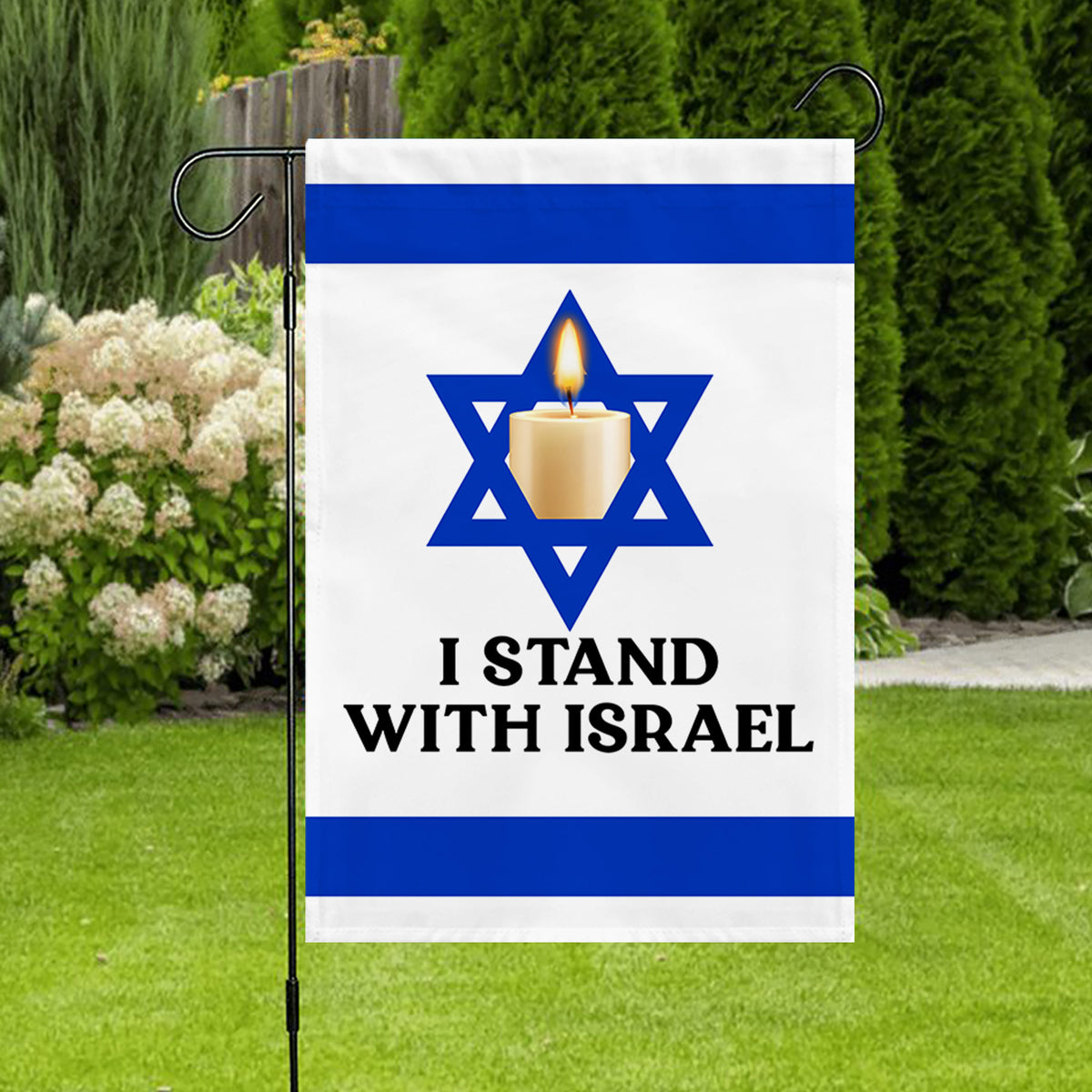 I Stand With Israel Flag