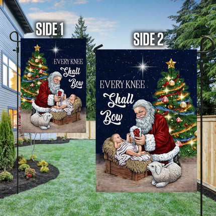 Every Knee Shall Bow Flag - Charming Present