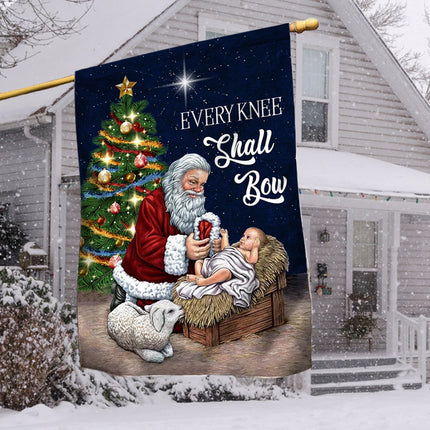 Every Knee Shall Bow Flag - Charming Present