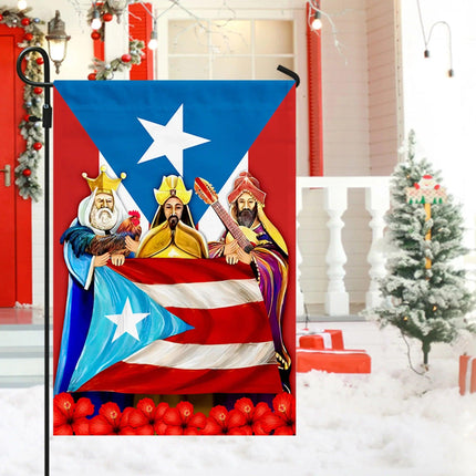 Three Kings Day Puerto Rico Flag 2 - Charming Present