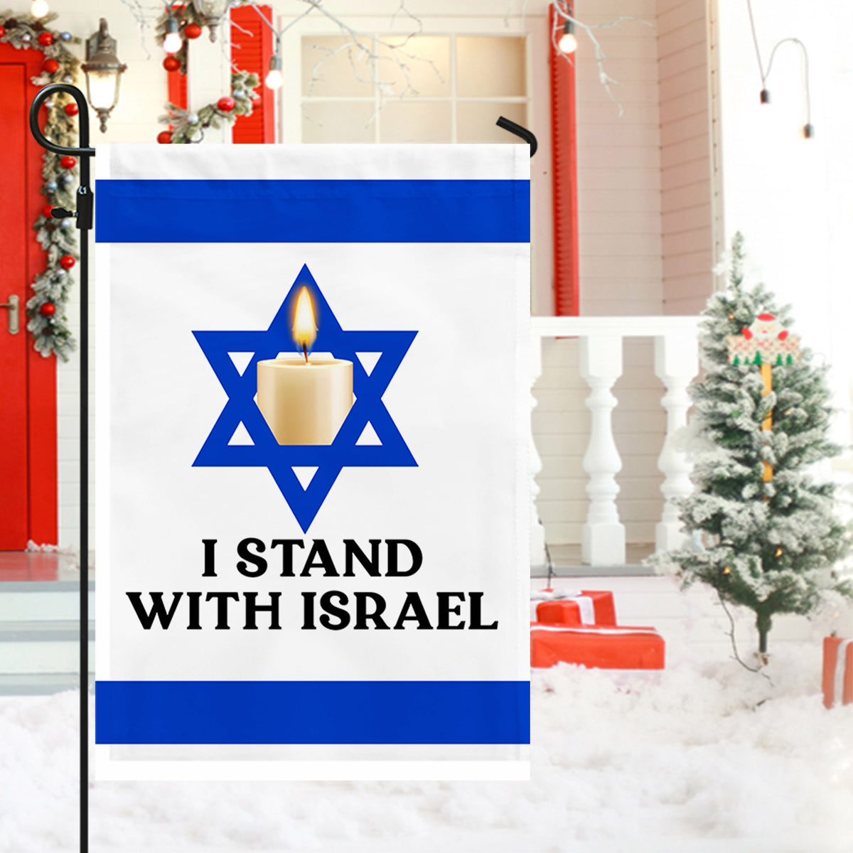 I Stand With Israel Flag