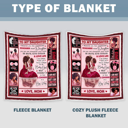 To My Daughter - You Will Always Be My Baby Girl Quilt Blanket - Gift For Daughter - Charming Present