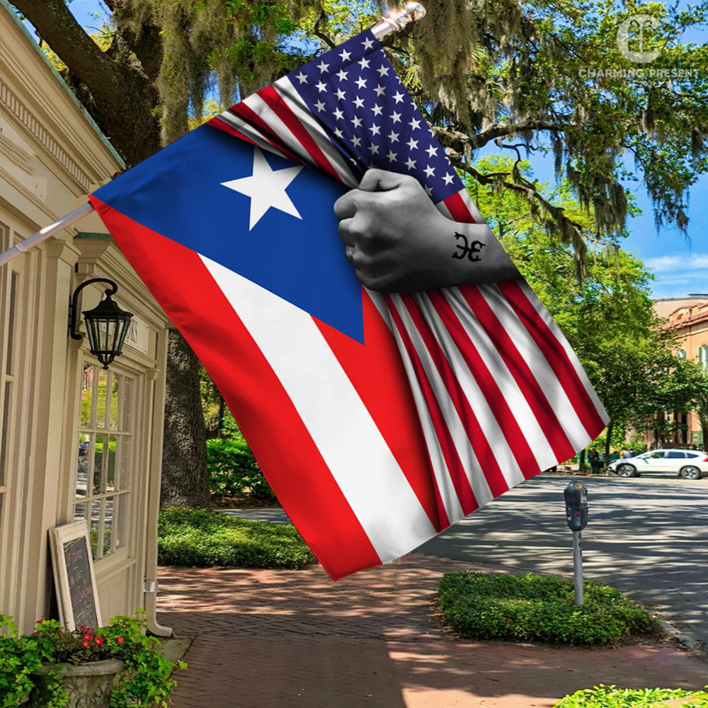 Puerto Rico Flag - American Puerto Rico Decoration