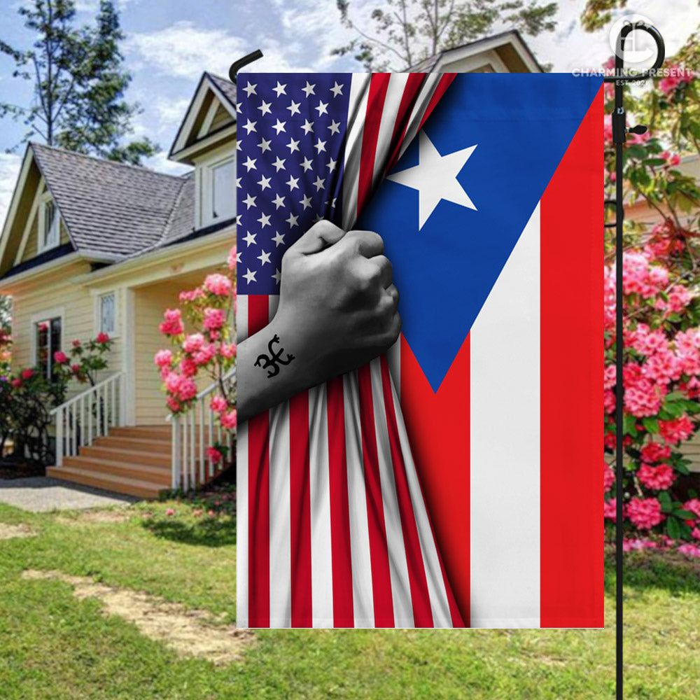 Puerto Rico Flag - American Puerto Rico Decoration