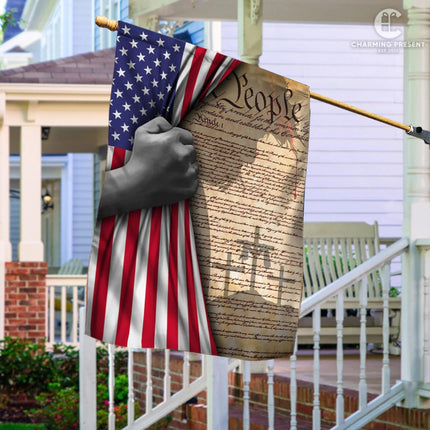 God Jesus Flag We The People American Flag - Charming Present