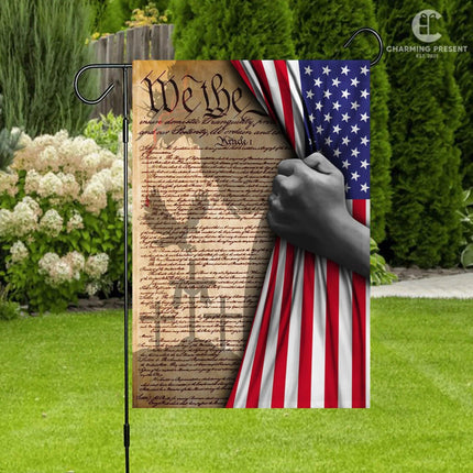 God Jesus Flag We The People American Flag - Charming Present