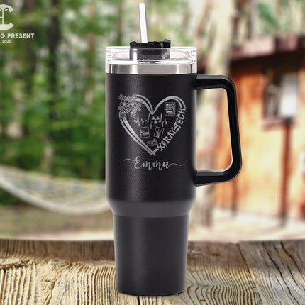 Personalized Xray Technologist Name 40oz Tumbler - Radiologic Technologist Gifts - Charming Present