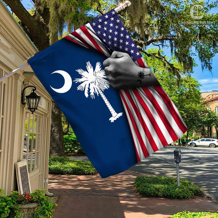 South Carolina American Flag - South Carolina Decoration - Charming Present