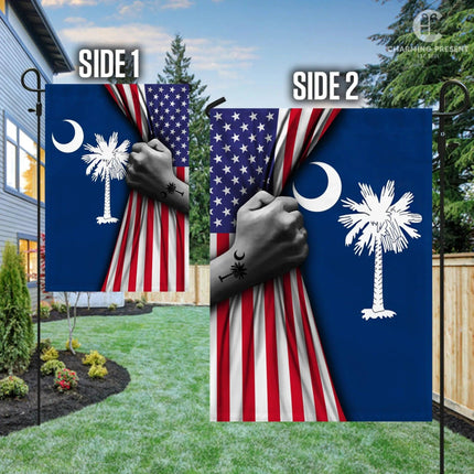 South Carolina American Flag - South Carolina Decoration - Charming Present