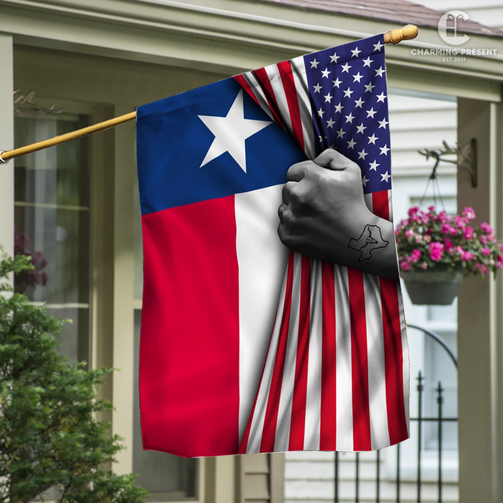 American Texas State Flag - Texas Lone Star Flag - American Texas State Decoration