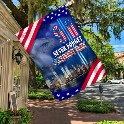 Never Forget 9-11 Flag - Patriot Day House Flag - Charming Present