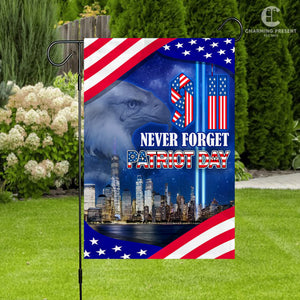 Never Forget 9-11 Flag - Patriot Day House Flag