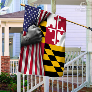 Maryland State Flag - American Maryland State Decoration