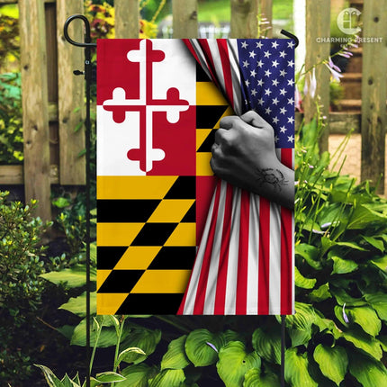 Maryland State Flag - American Maryland State Decoration - Charming Present