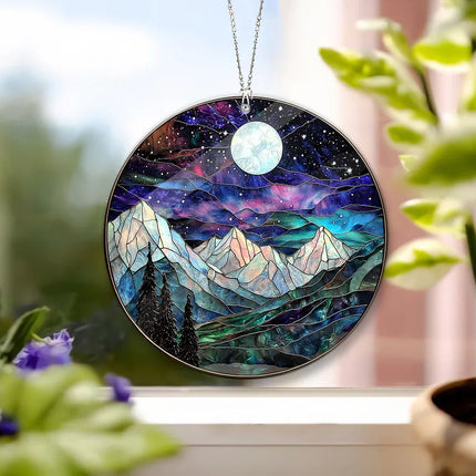 Night Court Suncatcher Ornament Acrylic Window Hanging - Bookshelf Decor, Book Lover Gift, Bookish Gift - Charming Present