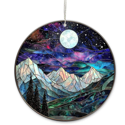 Night Court Suncatcher Ornament Acrylic Window Hanging - Bookshelf Decor, Book Lover Gift, Bookish Gift - Charming Present