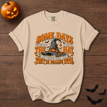 Comfort Colors Funny Witch Hat Halloween Quote T-Shirt