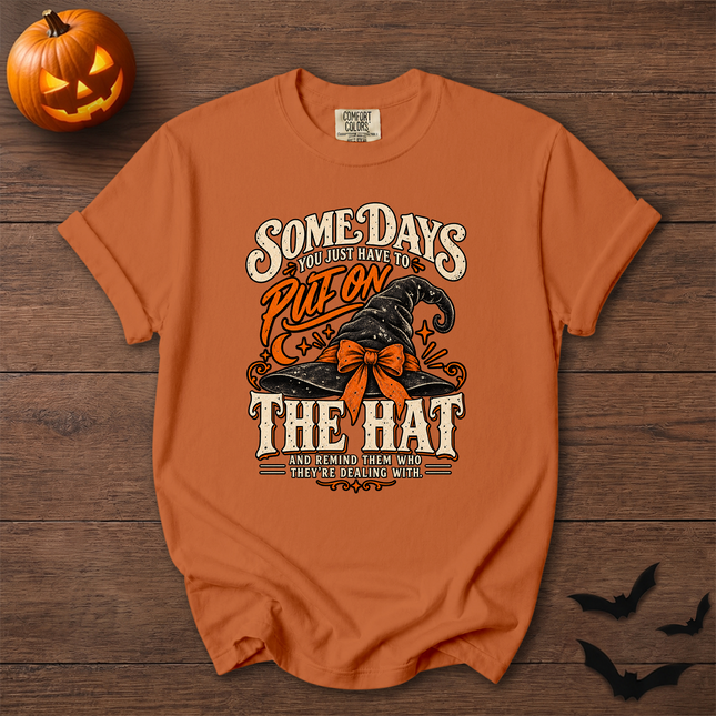Comfort Colors Witch Hat Halloween Funny Quote T-Shirt