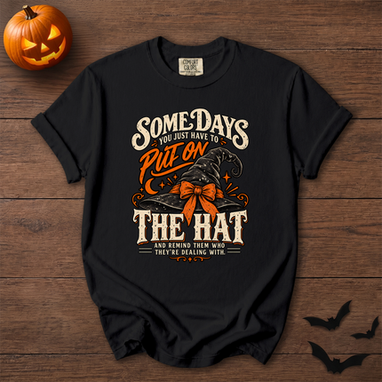Comfort Colors Witch Hat Halloween Funny Quote T-Shirt