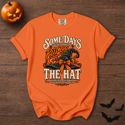Comfort Colors Witch Hat Halloween Funny Quote T-Shirt