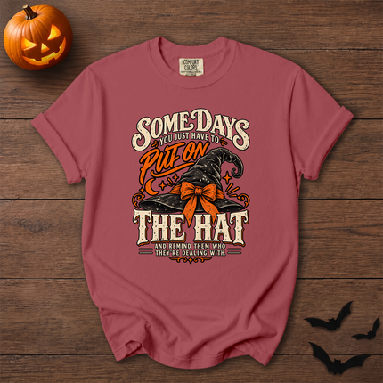 Comfort Colors Witch Hat Halloween Funny Quote T-Shirt