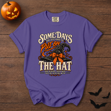 Comfort Colors Witch Hat Halloween Funny Quote T-Shirt