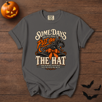 Comfort Colors Witch Hat Halloween Funny Quote T-Shirt