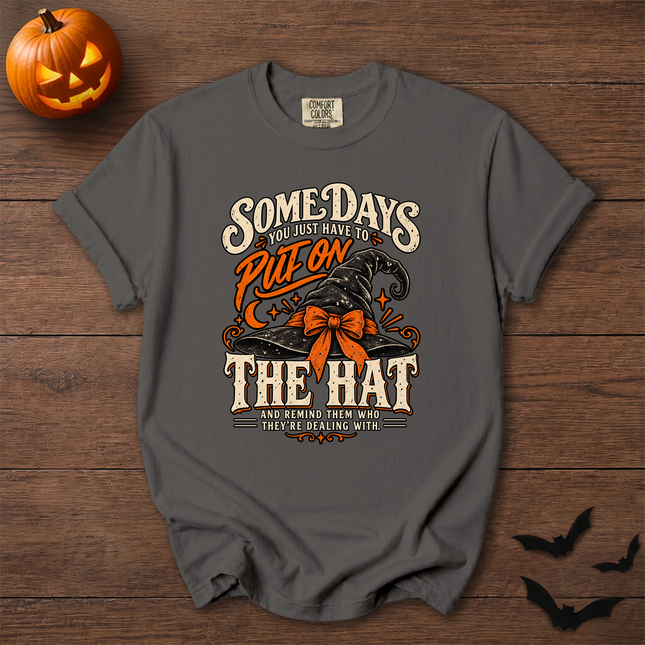 Comfort Colors Witch Hat Halloween Funny Quote T-Shirt
