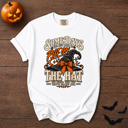Comfort Colors Witch Hat Halloween Funny Quote T-Shirt