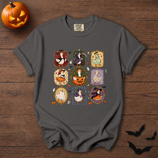 Comfort Colors Halloween Goose Costumes Vintage T-Shirt